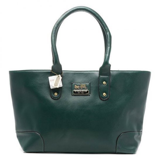 Coach City Logo Large Green Satchels CCE | Coach Outlet Canada